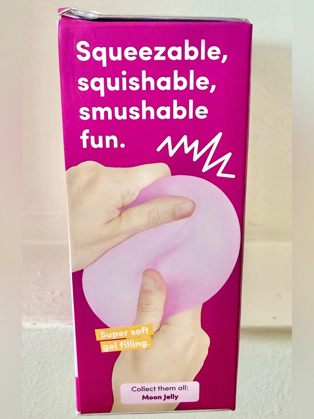 NEW! SPEKS JUMBO Gump Stress LOOP - Moon Jelly (pinkish-purple)